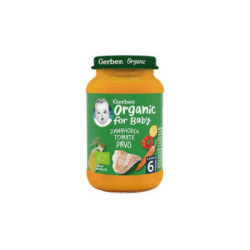Gerber Organic Zanahoria Tomate Pavo 1 Tarrito 1