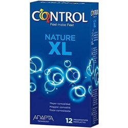 Control Preservativos Nature Adapta Xl 12 U