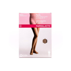 Panty Compresión Normal 140 Den Farmalastic Camel