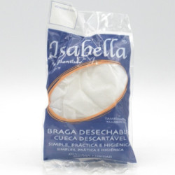 Braga Desechable Isabella Blanca