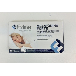 Melatonina Farline Comprimidoslementos Forte Con Amapola