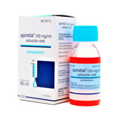 Apiretal 100 mg/ml solucion oral 1 frasco 90 ml