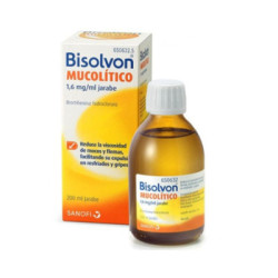 Bisolvon mucolitico 1,6 mg/ml jarabe 1 frasco 200 ml
