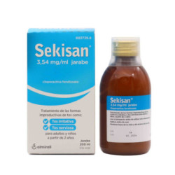 Sekisan 3,54 mg ml jarabe 1 frasco 200 ml