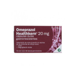 Omeprazol healthkern 20 mg 14 capsulas gastrorresistentes blister