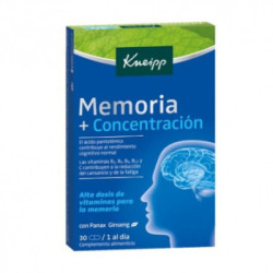 Kneipp Memoria+Concentracion 30Cap